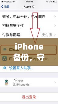 iPhone备份，守护数据安全的重要性与作用