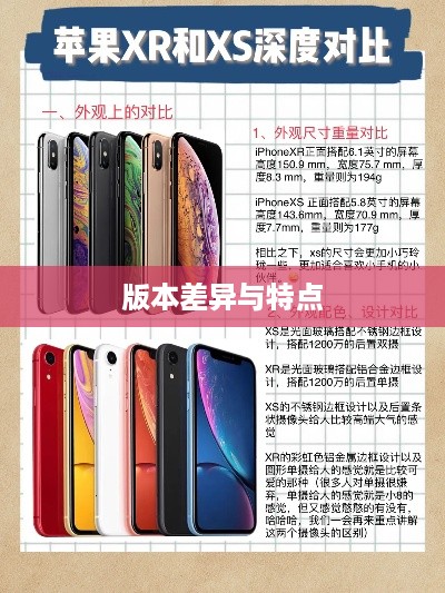 全面解析，苹果XR系列手机版本差异与特点