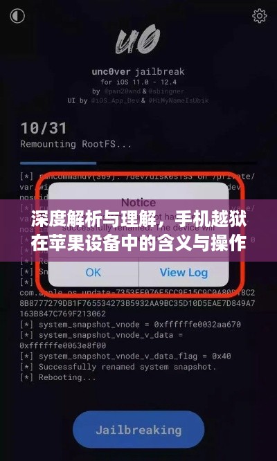 深度解析与理解，手机越狱在苹果设备中的含义与操作