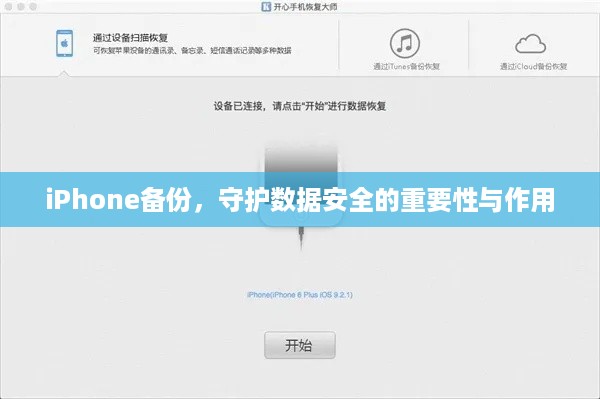 iPhone备份，守护数据安全的重要性与作用