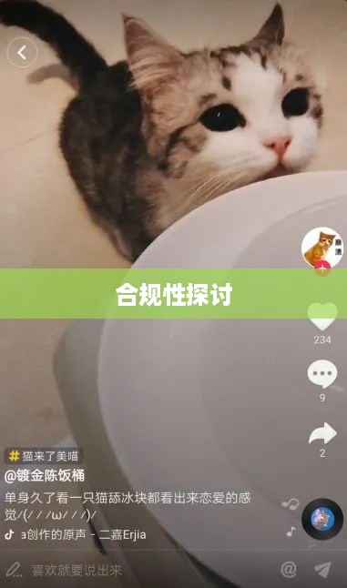 抖音养猫行为合规性探讨