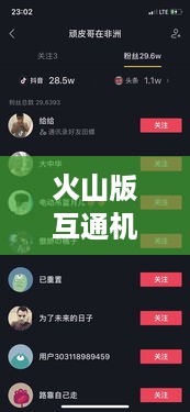 抖音账号与火山版互通机制深度解析