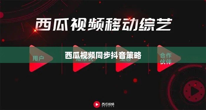 西瓜视频同步抖音策略探讨，两个抖音的联动效应分析  第1张