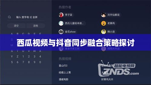 西瓜视频与抖音同步融合策略探讨