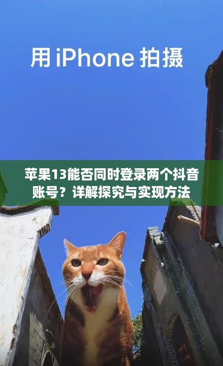 苹果13能否同时登录两个抖音账号？详解探究与实现方法  第1张
