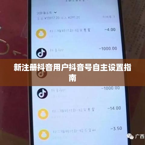 新注册抖音用户抖音号自主设置指南