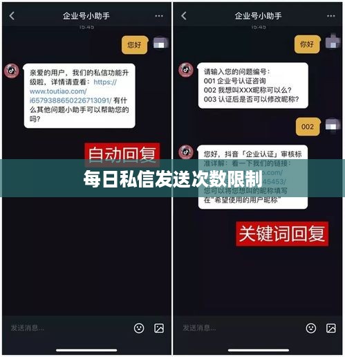 抖音私信功能详解，使用、限制与每日私信发送次数探讨