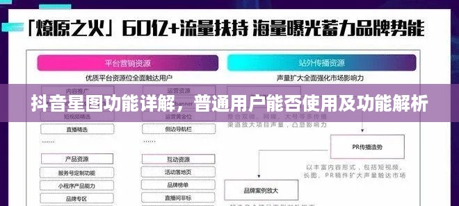 抖音星图功能详解，普通用户能否使用及功能解析  第1张
