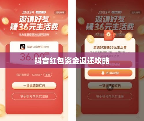 抖音红包资金退还全攻略，政策解读与操作指南