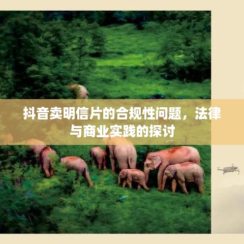 抖音卖明信片的合规性问题，法律与商业实践的探讨