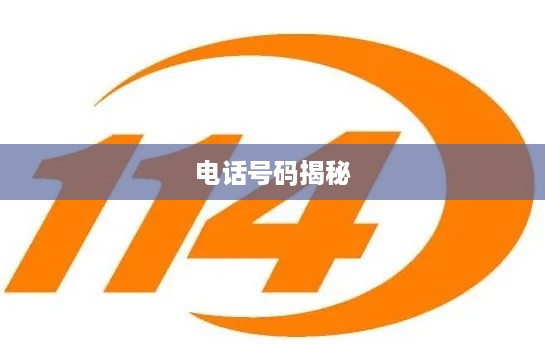 揭秘114是什么电话号码