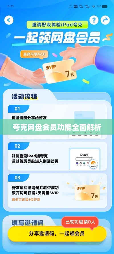 夸克网盘会员功能全面解析