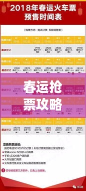 春运抢票攻略，掌握抢票渠道，顺利回家过年