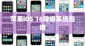 苹果iOS 16降级系统指南