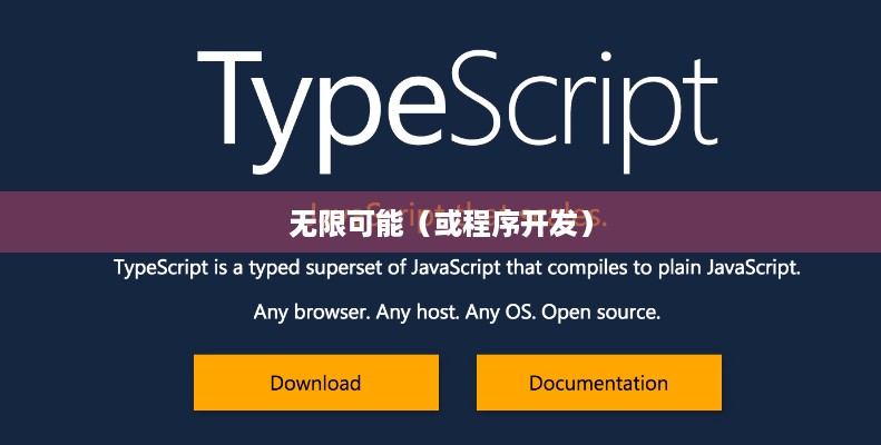 TypeScript能开发什么程序，探索其无限可能