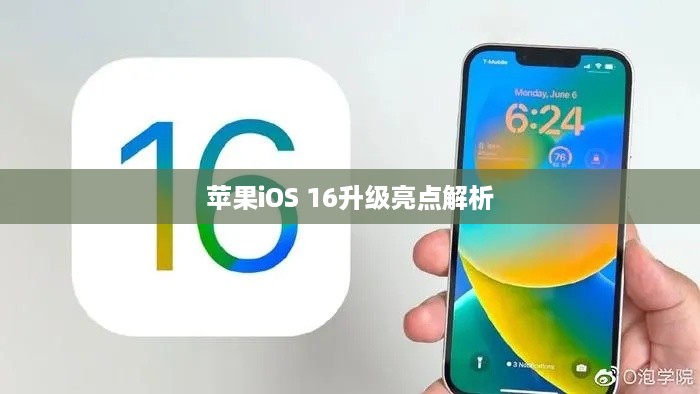 苹果iOS 16升级亮点解析