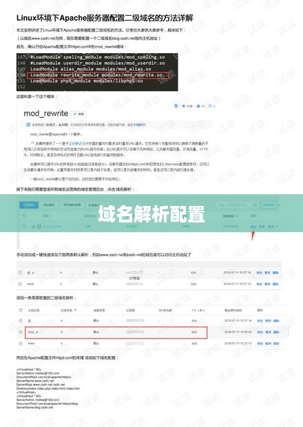 域名解析配置参数详解
