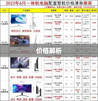 电脑价格解析，多少钱一台？