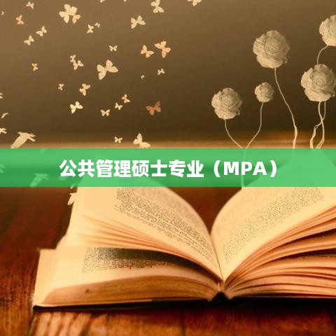MPA是什么意思？深入了解公共管理硕士专业