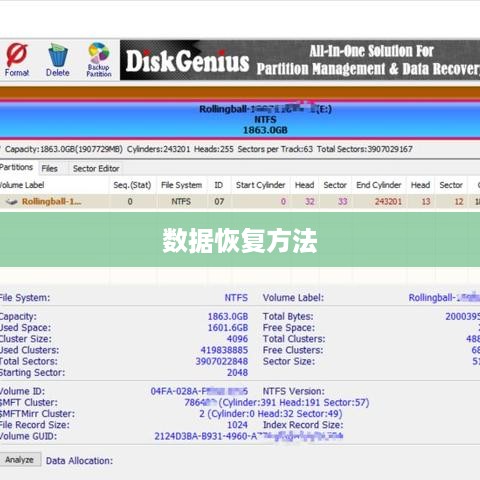 数据恢复的原理与方法