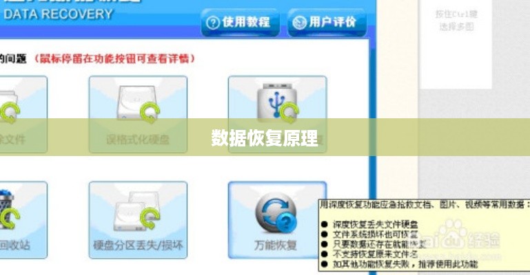 数据恢复的原理与方法