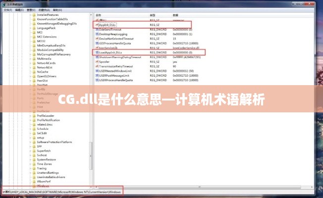 CG.dll是什么意思—计算机术语解析  第1张