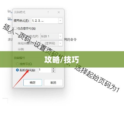 页码设置详解，从入门到精通
页码设置全攻略—轻松掌握设置技巧