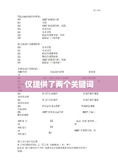 金灶电磁炉故障代码AU解析与应对方案