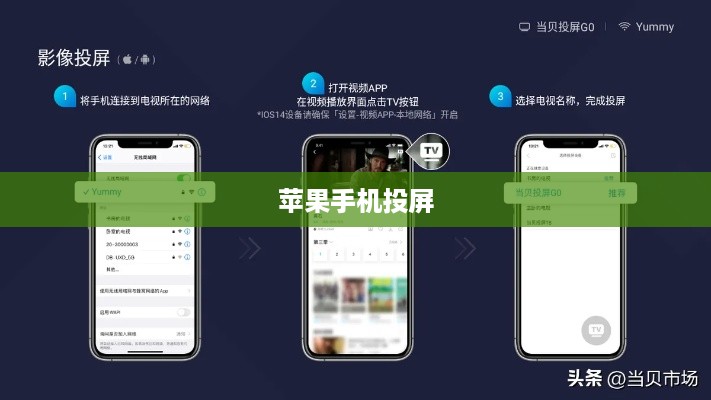 苹果手机如何投屏到电脑，操作指南与技巧解析