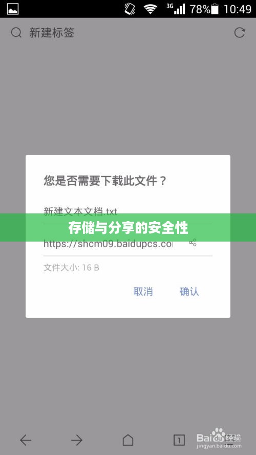 百度网盘，存储与分享的功能及安全性探讨