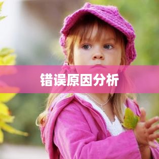 错误原因分析