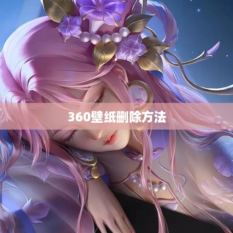 揭秘360壁纸彻底删除方法