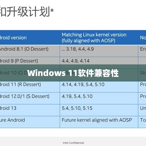 Windows 11软件兼容性深度探讨
