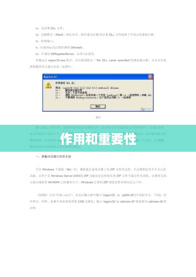 了解dll文件的作用和重要性