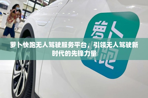 萝卜快跑无人驾驶服务平台，引领无人驾驶新时代的先锋力量