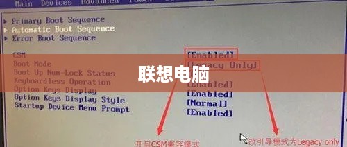 联想电脑按F12无法找到U盘启动选项解决方法