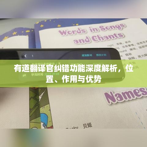 有道翻译官纠错功能深度解析，位置、作用与优势