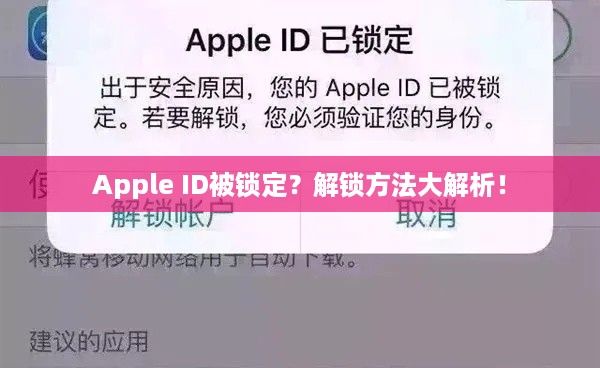 Apple ID被锁定？解锁方法大解析！