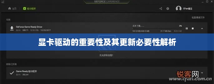 显卡驱动的重要性及其更新必要性解析  第1张