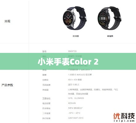 小米手表Color 2，表盘尺寸详解