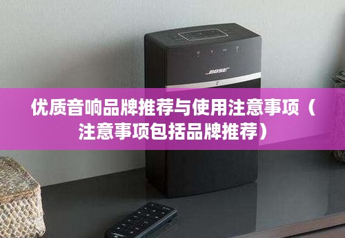 音响品牌深度解析，优质音响品牌推荐与使用注意事项