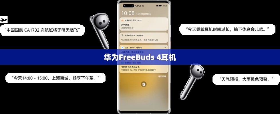 华为FreeBuds 4耳机录音指南，了解录音方式，轻松掌握录音技巧