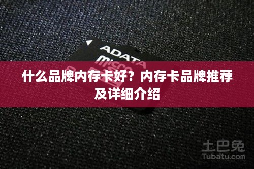 什么品牌内存卡好？内存卡品牌推荐及详细介绍  第1张