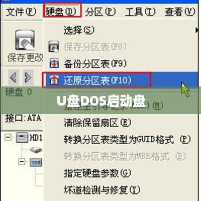 制作U盘DOS启动盘的详细步骤指南
