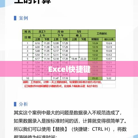 整理分享10组神奇的实用Excel快捷键，连大神都在使用！
