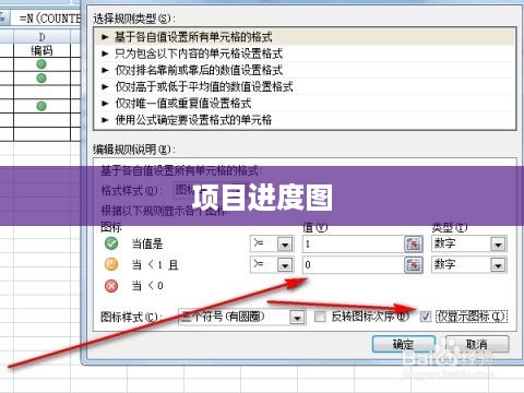 实例解析Excel如何用条件格式制作项目进度图