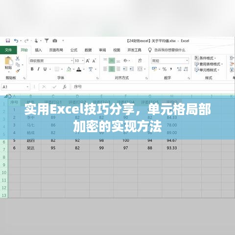 实用Excel技巧分享，单元格局部加密的实现方法  第1张