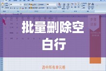 实用Excel技巧分享，快速批量删除空白行的两种方法  第1张