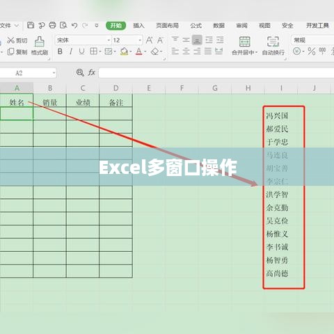 一起聊聊Excel多窗口操作，高效办公的秘诀  第1张