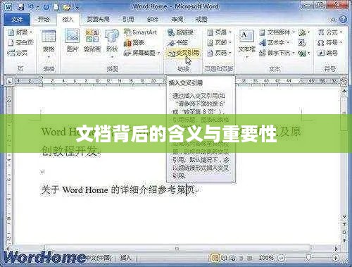 打开Word 2010文档，探索文档背后的含义与重要性  第1张